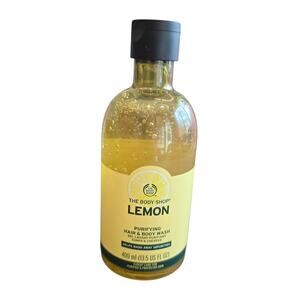 New The Body Shop Lemon Hair & Body Wash Discontinued HTF